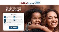 Desktop Screenshot of lifelineloans.net